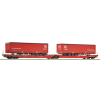 Roco 6600168 Wagon towarowy podwójny z przegubem Sdggmrs 738/T3000e H0